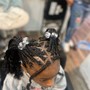 Kid's knotlles Braids