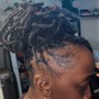 Twist over locs