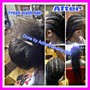 Natural Style with you own hair no hair added