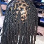 Large Knotless Braids