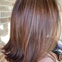 Partial Highlights. Cabello medio