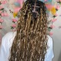 Small Goddess Braids/Boho braids