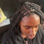 Kid's loc retwist