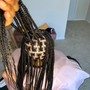 Conrows Straight back X-Pression Hair Included