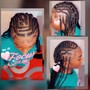 Small Cornrows/Freestyle Cornrows