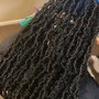 Kid's Braids (with weave and beads)