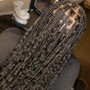 Kid's Braids (with weave and beads)