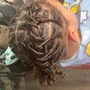 Natural Braided Style (No Hair Added) KIDS