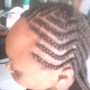 Small Cornrows/Freestyle Cornrows