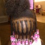 Silk Press on Natural Hair