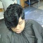 Short style add weave with rinse