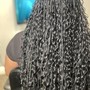 Medium- Gypsy Knotless (3-4 Bundles)