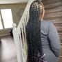 Buttlength for FeedIn/Ponytail Braids