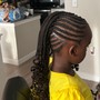 Kid's Simple Cornrows