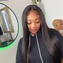 No braid down wig install