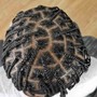 Cornrows straightback