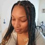 Lace front wig