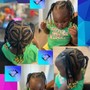 Kids Braids knotless Med