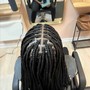 Knotless braids mid back