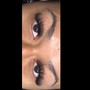 Eyelash fill in (volume)