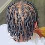 Feedin braids over locs (6)