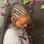 Small Knotless Box Braids