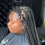 Medium Box Braids