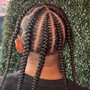 Individual Braids / twist take down - natural hair