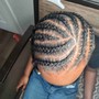 Women Cornrows(Straight backs)