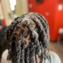 Wash and braid down/ women only