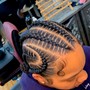 medium knottless  Braids