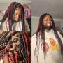 Individual Braids (for you to do your own faux locs) or for men