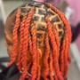 Loc Re-twist Only (Shoulder Length)