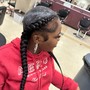 freestyle feed in braids