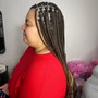 Large size knotless box braids(hair included)