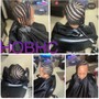 Braided Mohawk or Lemonade Feedin Braids