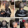 Braided Mohawk or Lemonade Feedin Braids