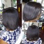 Silk Press long hair