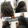 Starter Locs Large (free retwist in two weeks time)24hr min appointment required)