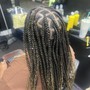 Small Boho Knotless Bob