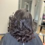 Shampoo and blow out no style