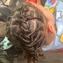 Natural Braided Style (No Hair Added) KIDS