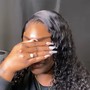 Closure wig install