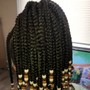 Medium Knotless Box Braids