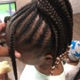 Feed in braids