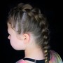 Braided half Updo