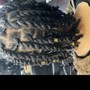 Loc Maintenance, Loc Style 2 Strand Twist or Individual Braids