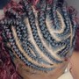 Feed in braids