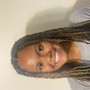 Large Knotless Braids