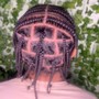 Individual Braids / twist take down - natural hair